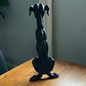 Iron Dog Door Stopper / Statue